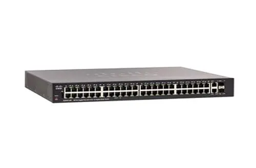 SG250X-48P-K9NA-RF Cisco Small Business 250 Series SG250X-48P 48 x Ports PoE+ 10/100/1000Base-T + 2 x Ports 10GBase-T + 2 x Ports SFP+ Rack-Mountable Layer 2 Managed Gigabit Ethernet Network Switch