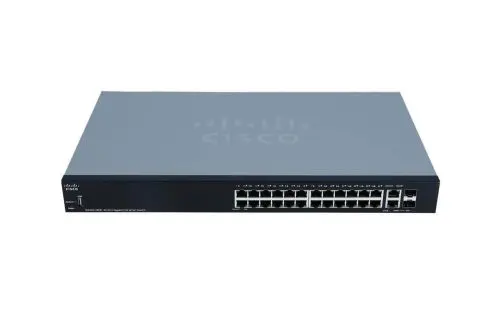 SG250-26HP-K9 Cisco Business 250 Series 24 x Ports 10/100/1000Base-T + 2 x SFP Layer 2 Managed Gigabit Ethernet Network Switch