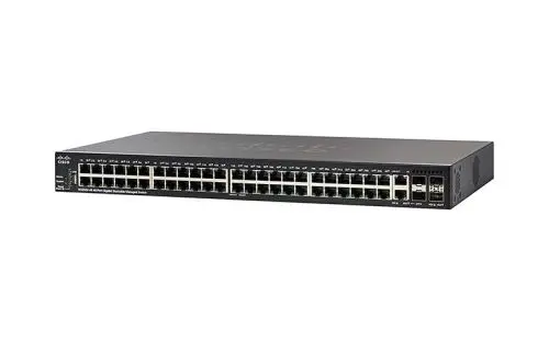 SG350X-48MP-K9-UK Cisco Small Business 350X SG350X-48MP 48 x RJ-45 Ports PoE+ 10/100/1000Base-T 4 x SFP+ Ports Layer 3 Stackable Managed Rack-Mountable Gigabit Ethernet Network Switch