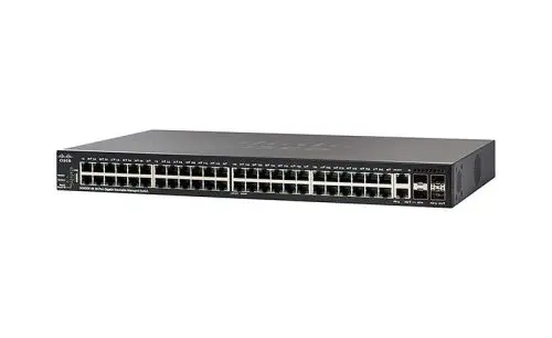 SG350X-48-K9-NA-RF Cisco Small Business 350X Series 48 x Ports 10/100/1000Base-T + 4 x SFP+ Layer 2 Managed Rack-Mountable Gigabit Ethernet Network Switch