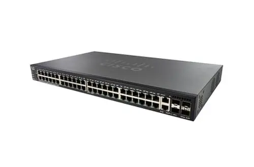 SG550X-48-K9-EU-RF Cisco Small Business 550X Series SG550X-48 48 x Ports 10/100/1000Base-T + 2 x Ports 10GBase-T Combo SFP+ + 2 x Ports SFP+ Stackable Rack-mountable Layer 3 Managed Gigabit Ethernet Network Switch