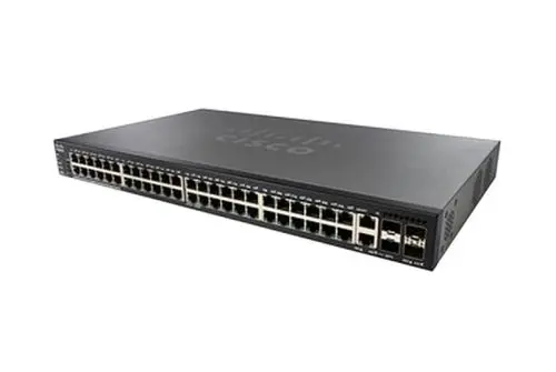 SG550X-48-K9-NA-RF Cisco Small Business 550X Series SG550X-48 48 x Ports 10/100/1000Base-T + 2 x Ports 10GBase-T Combo SFP+ + 2 x Ports SFP+ Stackable Rack-mountable Layer 3 Managed Gigabit Ethernet Network Switch