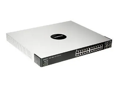 SGE2000P Cisco Small Business 24 x Ports PoE 24 x 10/100/1000Base-T + 4 x Shared SFP Combo Layer 3 Managed Gigabit Ethernet Network Switch