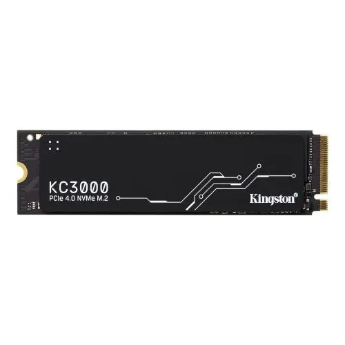 SKC3000S-512G Kingston SKC3000S-512G Kingston KC3000 512GB PCI-Express 4.0 x4 NVMe (v1.4) High Performance 3D NAND TLC M.2 2280 Solid State Drive