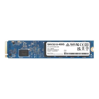 SNV3510-400G Synology SNV3510 Series 400GB PCI Express NVMe 3.0 x4 (RoHS) M.2 22110 Solid State Drive
