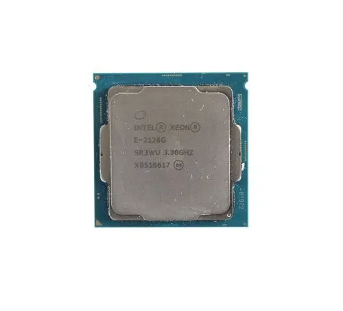 SR3WU Intel Xeon E-2126G 6-Core 3.30GHz 8.00GT/s DMI3 12MB L3 Cache Socket FCLGA1151 Server Processor