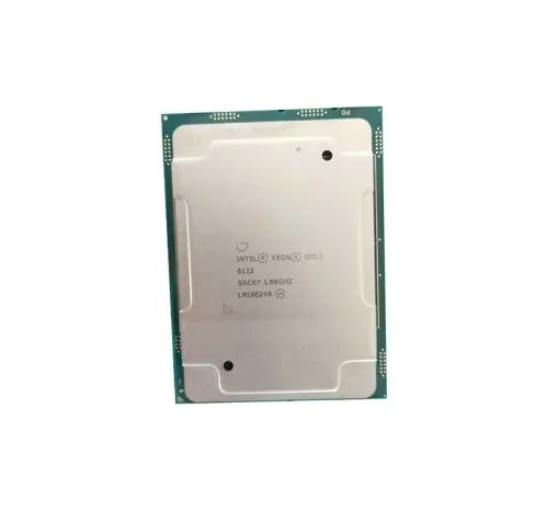 SRCKF Intel Xeon Gold 6122 20-Core 1.80GHz 10.40GT/s UPI 28MB L3 Cache Socket LGA 3647 Processor