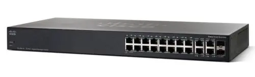 SRW2016-K9 Cisco Small Business 300 Series SG 300-20 20-Port x 10/100/1000Base-T Layer 2 Managed Gigabit Ethernet Network Switch