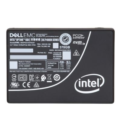 SSDPE21K375GAT Intel DC P4800X 375GB PCI Express NVMe 3.0 x4 U.2 2.5-Inch Solid State Drive