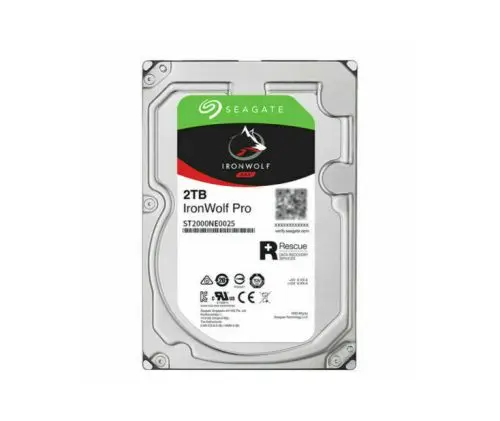ST2000NE0025 Seagate IronWolf Pro 2TB 7200RPM SATA 6Gb/s 128MB Cache 3.5-inch Hard Drive