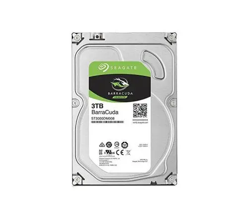 ST3000DM008 Seagate Barracuda 3TB 5400RPM SATA 6Gbps 256MB Cache 3.5-inch Internal Hard Drive