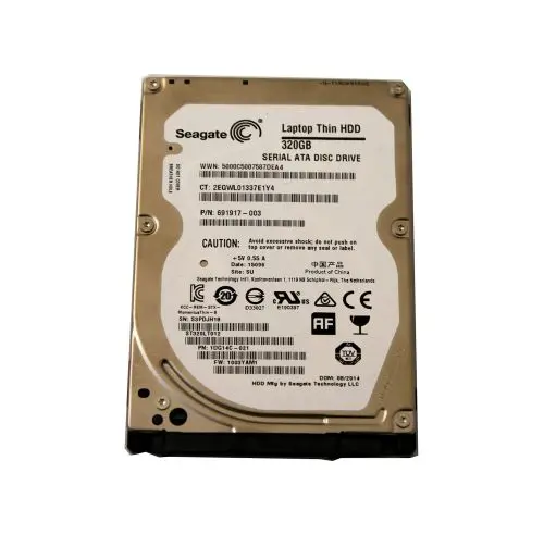 ST320LT012 Seagate 320GB 5400RPM SATA 2.5-inch Laptop Hard Drive