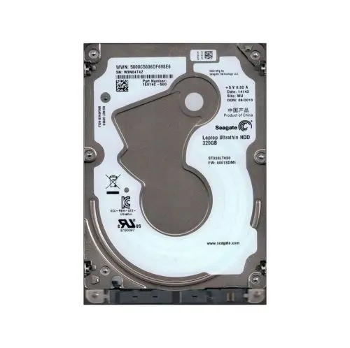 ST320LT030 Seagate Laptop Ultra-THIN HDD 320GB 5400RPM 2.5-inch 5MM 16MB Cache SATA 6Gb/s Hard Drive