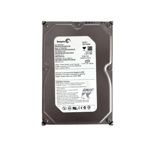 ST3250623NS Seagate NL35 250GB SATA 1.5Gb/s 7200RPM 16MB Cache 3.5-inch Hard Drive