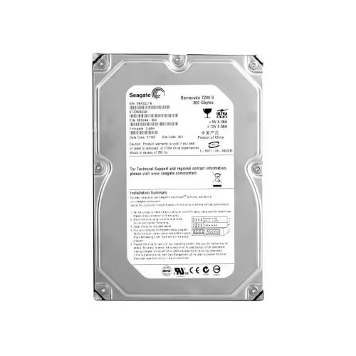 ST3300622A Seagate Barracuda 7200.9 Series 300GB 7200RPM IDE Ultra ATA/100 (ATA-6) 16MB Cache (CE) 3.5-Inch Hard Drive