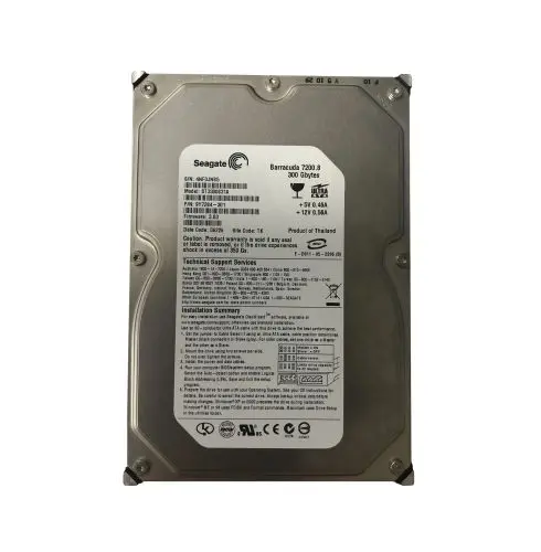ST3300831A Seagate Barracuda 7200.8 Series 300GB 7200RPM IDE Ultra ATA/100 (ATA-6) 8MB Cache (CE) 3.5-Inch Hard Drive