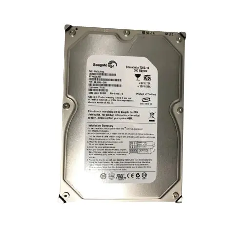 ST3500830A Seagate Barracuda 7200.1 Series 500GB 7200RPM IDE Ultra ATA/100 (ATA-6) 8MB Cache (CE) 3.5-Inch Hard Drive