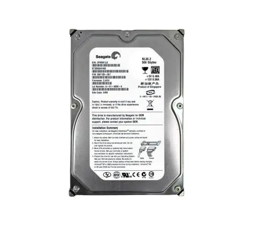 ST3500841NS Seagate NL35.2 Series 500GB 7200RPM SATA 3Gb/s 8MB Cache (CE) 3.5-Inch Hard Drive