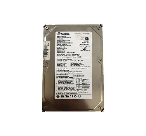 ST360012A Seagate U7 Series 60GB 5400RPM IDE Ultra ATA/100 (ATA-6) 1MB Cache (CE) 3.5-inch Hard Drive