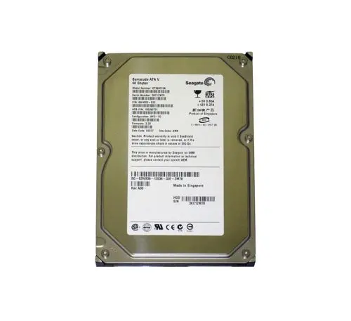 ST360015A Seagate Barracuda ATA V Series 60GB 7200RPM IDE Ultra ATA/100 (ATA-6) 2MB Cache (CE) 3.5-Inch Hard Drive