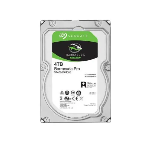 ST4000DM006 Seagate BarraCuda Pro 4TB 7200RPM SATA 6Gb/s 128MB Cache 512e 3.5-inch Hard Drive