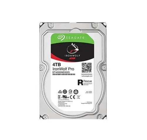 ST4000NE0025 Seagate IronWolf Pro 4TB 7200RPM SATA 6Gb/s 128MB Cache 512e 3.5-inch Hard Drive