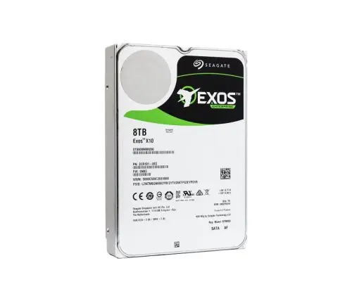 ST8000NM0206 Seagate 8TB 7200RPM SATA 6Gb/s 256MB Cache 512e 3.5-inch Hard Drive