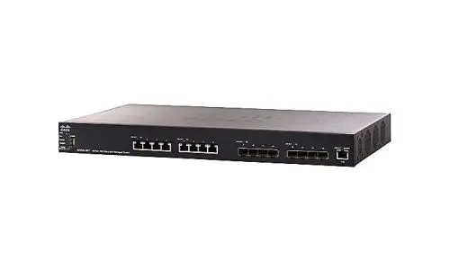 SX550X-16FT-K9-AU Cisco 550X Series SX550X-16FT 8 x Ports 10GBase-T + 8 x Ports SFP+ Ports Layer 3 Stackable Managed Gigabit Ethernet Network Switch