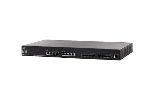 SX550X-16FT-K9-NA Cisco 550X Series SX550X-16FT 8 x Ports 10GBase-T + 8 x Ports SFP+ Ports Layer 3 Stackable Managed Gigabit Ethernet Network Switch