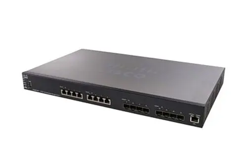 SX550X-16FT-K9-UK Cisco 550X Series SX550X-16FT 8 x Ports 10GBase-T + 8 x Ports SFP+ Ports Layer 3 Stackable Managed Gigabit Ethernet Network Switch
