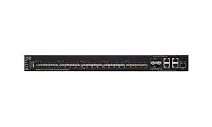 SX550X-24F-K9-EU Cisco 350 Series SX550X-24F 24 x SFP+ Ports Base-T + 4 x Combo SFP+ Ports Layer 3 Stackable Managed Gigabit Ethernet Network Switch