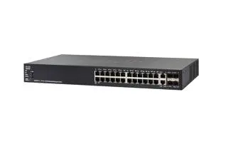 SX550X-24F-K9-NA Cisco 350 Series SX550X-24F 24 x SFP+ Ports Base-T + 4 x Combo SFP+ Ports Layer 3 Stackable Managed Gigabit Ethernet Network Switch
