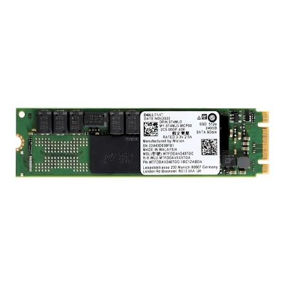 T4MJ3 Dell 240GB 6Gb/s SATA M.2 2280 Solid State Drive