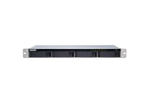 TS-431XEU-2G QNAP NAS Rack (1U) Ethernet LAN Black, Stainless steel Alpine AL-314
