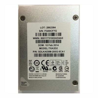 TXA2D2 SanDisk 800GB Multi-Level-Cell SAS 6Gb/s 2.5-Inch Solid State Drive