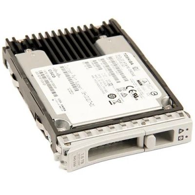 UCS-SD16TSASS3-EP Cisco 1.6TB Multi-Level Cell SAS 12Gb/s Hot-Swappable 2.5-Inch Solid State Drive for UCS B200 M5 Blade Server