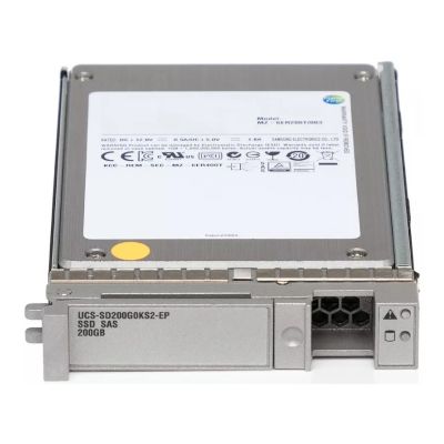 UCS-SD200G0KS2-EP Cisco 200GB SAS 2.5-Inch Solid State Drive