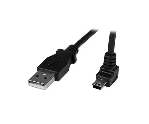 USBAMB1MU Startech 1m Mini USB Cable A to Up Angle Mini B