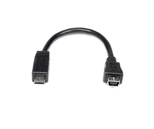 UUSBMUSBMF6 StarTech.com 6in Micro USB to Mini USB Adapter Cable M/F