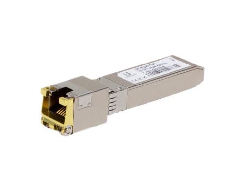 UACC-CM-RJ45-10G Ubiquiti 10Gb/s 10GBase-T 30m Cat6a 1 x Port RJ-45 Connector SFP+ Transceiver Module
