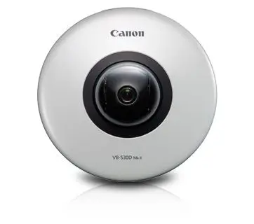 VB-S30D-MkII Axis Communications Canon 2.1MP PTZ Network Minidome Camera