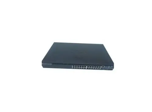 W8TF6 Dell PowerConnect 5524 24 x Ports 10/100/1000Base-T + 2 x Ports SFP+ Layer 3 Managed 1U Rack-Mountable Gigabit Ethernet Stackable Network Switch