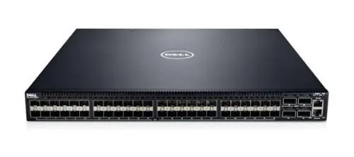 W9C6F Dell Force10 S-Series S4810P 48 x SFP+ Ports 10GBase-X + 4 x QSFP+ Ports Layer 3 Managed Rack-Mountable Gigabit Ethernet Network Switch