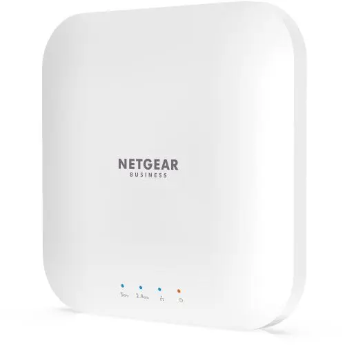 WAX214PA-100NAS Netgear WAX214 Dual-Band Wi-Fi 6 IEEE 802.11ax 5GHz 1.76Gbps 51x RJ-45 Ports PoE 10/100/1000Base-T Internal Antennas Wireless Access Point