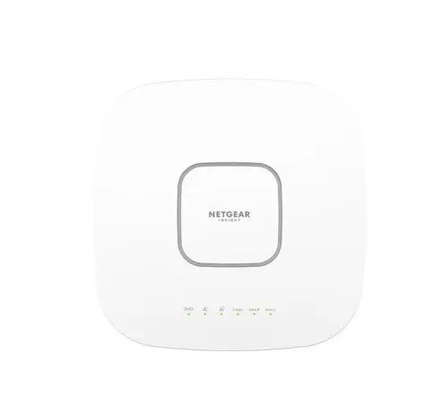 WAX630-100NAS Netgear Business WAX630 Tri-Band Wi-Fi 6 IEEE 802.11ax 5Ghz 6Gbps 1 x RJ-45 Port 100/1000/2.5GBase-T Internal Antennas Wireless Access Point