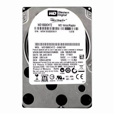 WD1000CHTZ-04N21V0 Western Digital VelociRaptor 1TB 10000RPM 6Gb/s SATA 64MB Cache 2.5-Inch Hard Drive