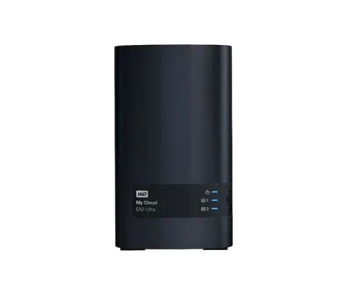 WDBVBZ0080JCH-NESN Western Digital My Cloud Surveillance 2-Bays 8TB (2 x 4TB) HDD USB 3.0 Gigabit Et