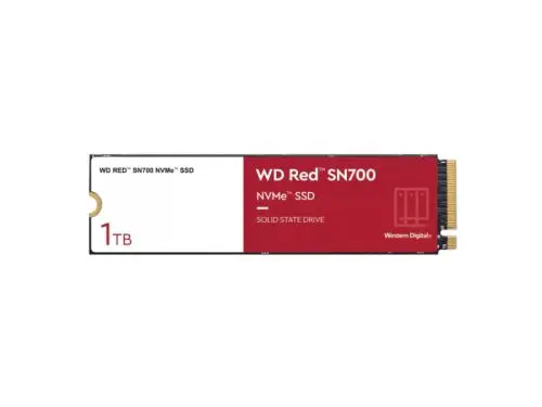 WDS100T1R0C Western Digital Red SN700 1TB PCI Express NVMe 3.0 x4 M.2 2280-S3-M Solid State Drive
