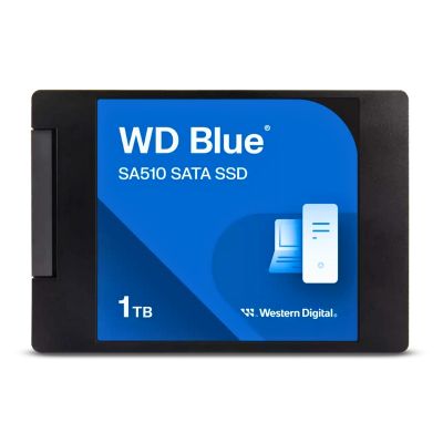 WDS100T3B0A Western Digital Blue SA510 Series 1TB SATA 6Gb/s 2.5-Inch Solid State Drive