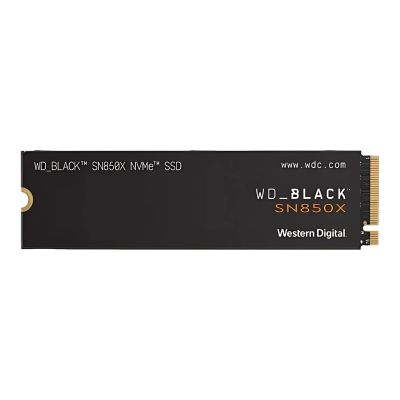 WDS400T2X0E Western Digital Black SN850X Series 4TB PCI Express NVMe 4.0 x4 M.2 2280 Gaming Solid State Drive